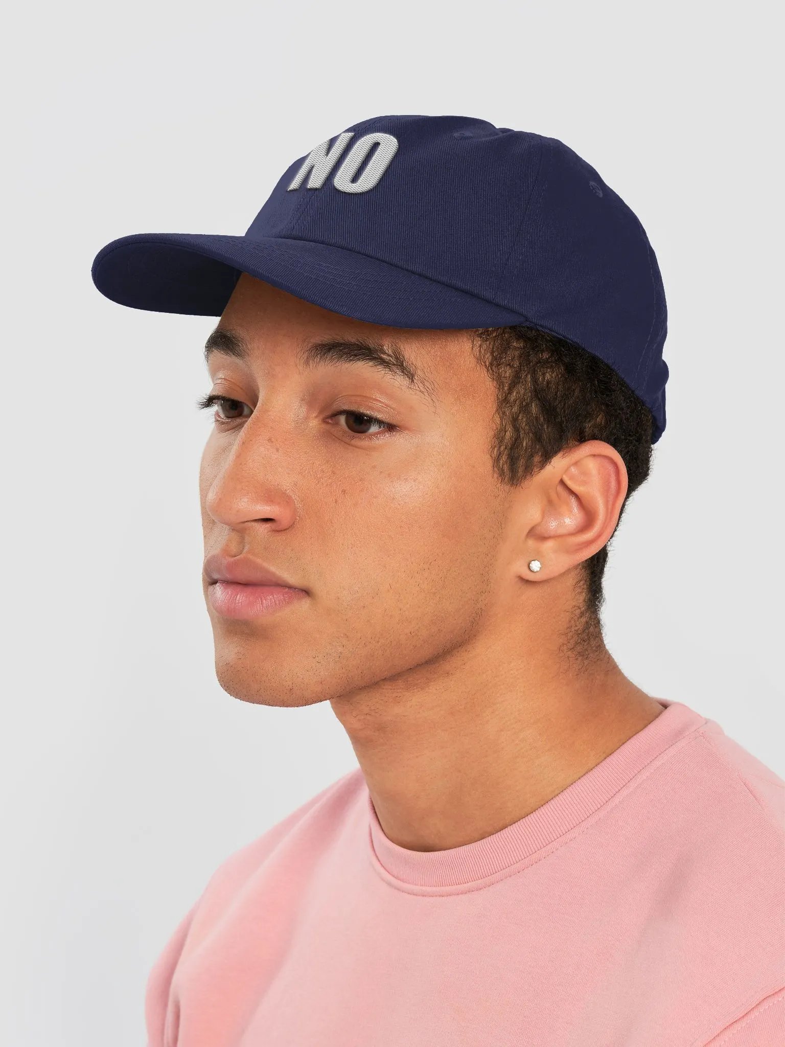 NO embroidered dad hat product image (4)