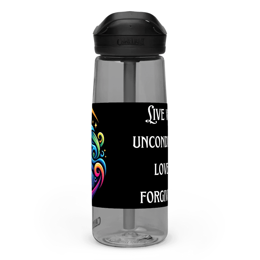 Celestial Crescent Moon Sports Water Bottle product image (3)