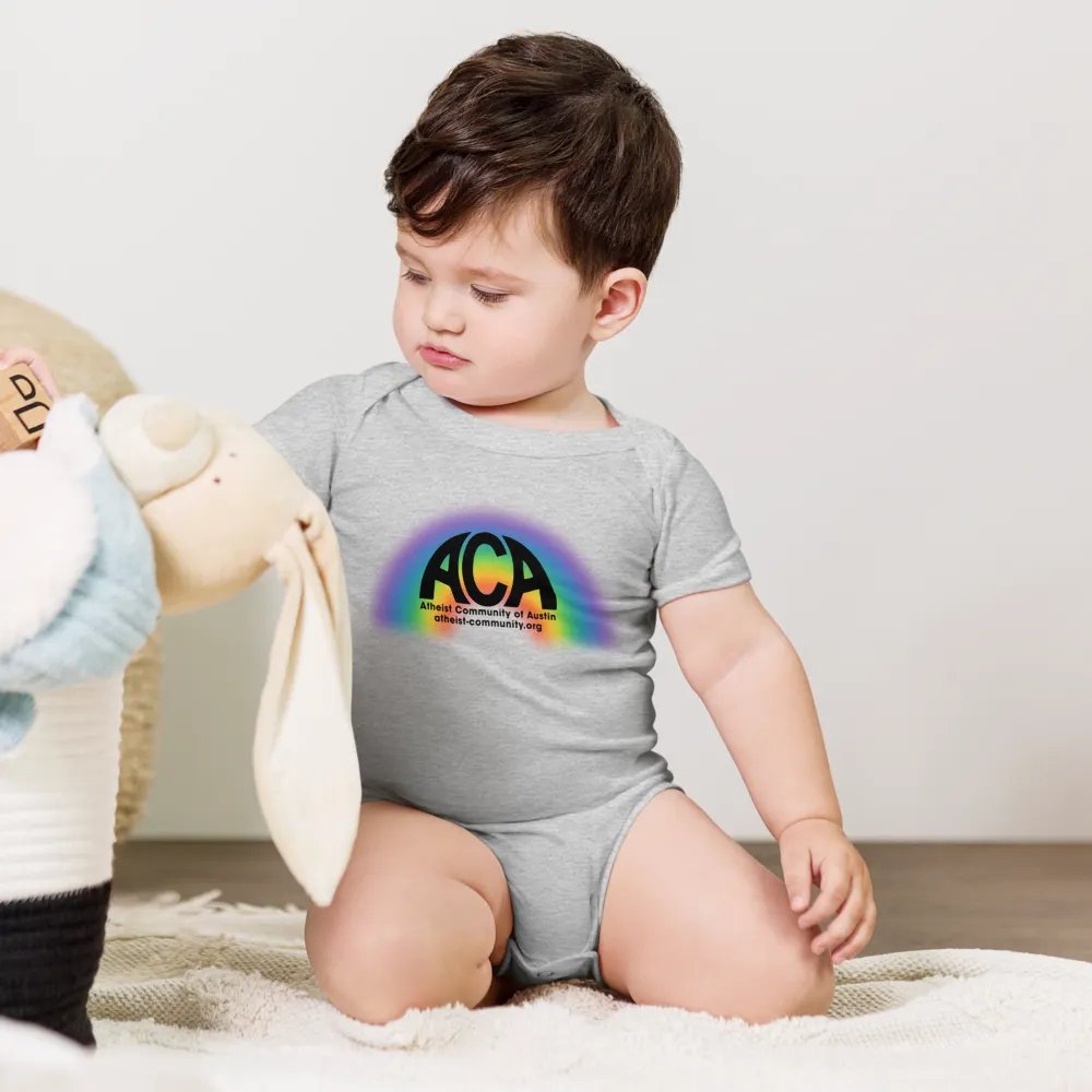 The Atheist Community of Austin Rainbow Onesie product image (20)
