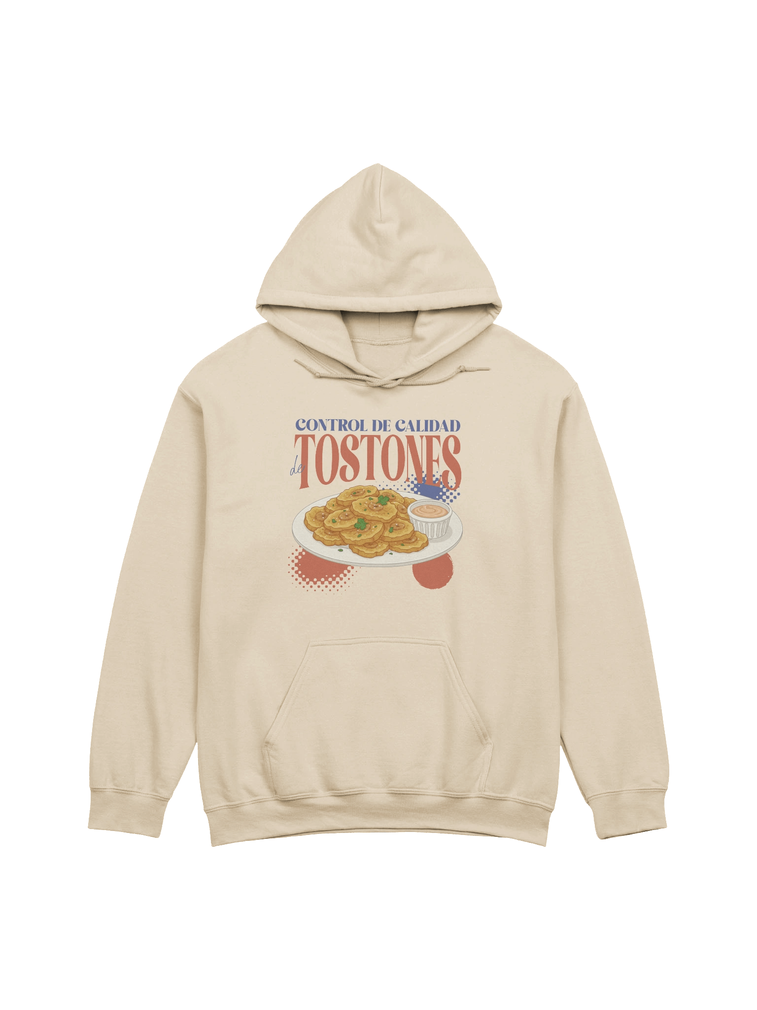 Control de Calidad de Tostones Hoodie Unisex product image (1)