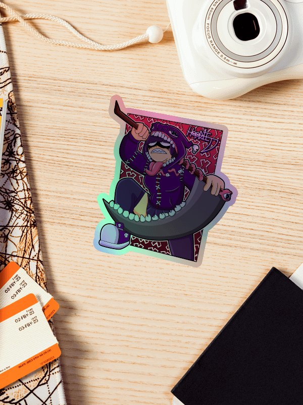 Hoodie REDUX - Holographic Sticker product image (4)