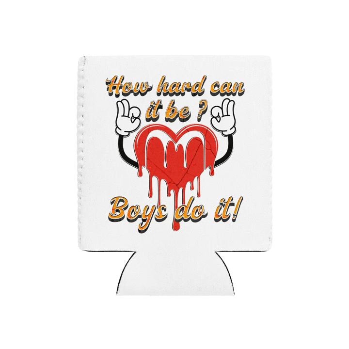 How Hard Can It Be Boys Do It Gesture Heart Can Cooler product image (1)