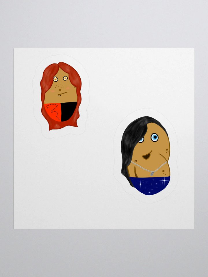 The Lovers Spud Sticker Set product image (2)