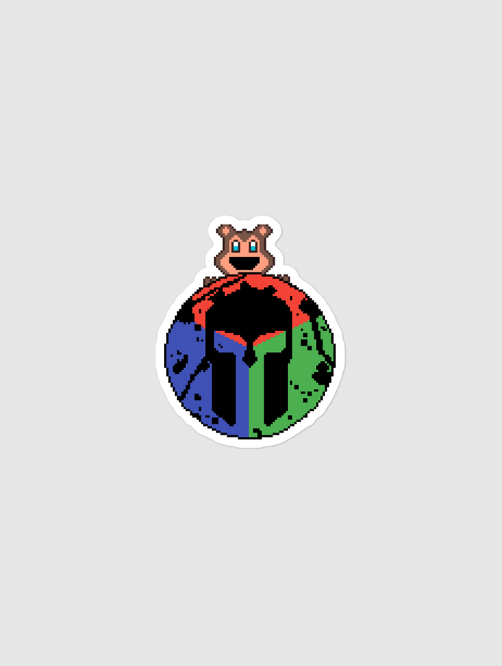 Spartan Monkey Sticker product image (1)