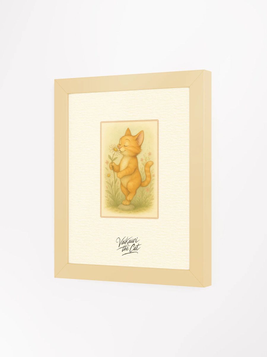 Vaikauri the Cat Framed Poster product image (5)