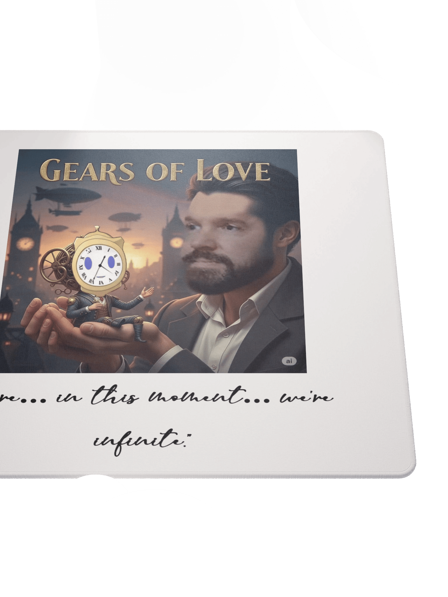 Gears of Love Mouse Pad product image (5)