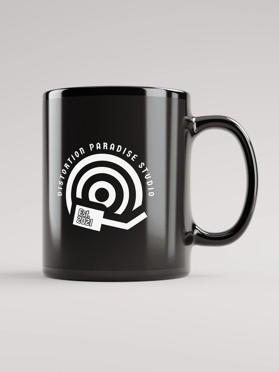 DPS Vinyl Logo Est. 2021 Black Glossy Mug product image (1)
