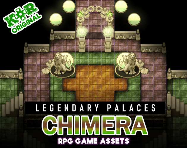 KR Legendary Palaces ~ Chimera Tileset for RPGs product image (1)