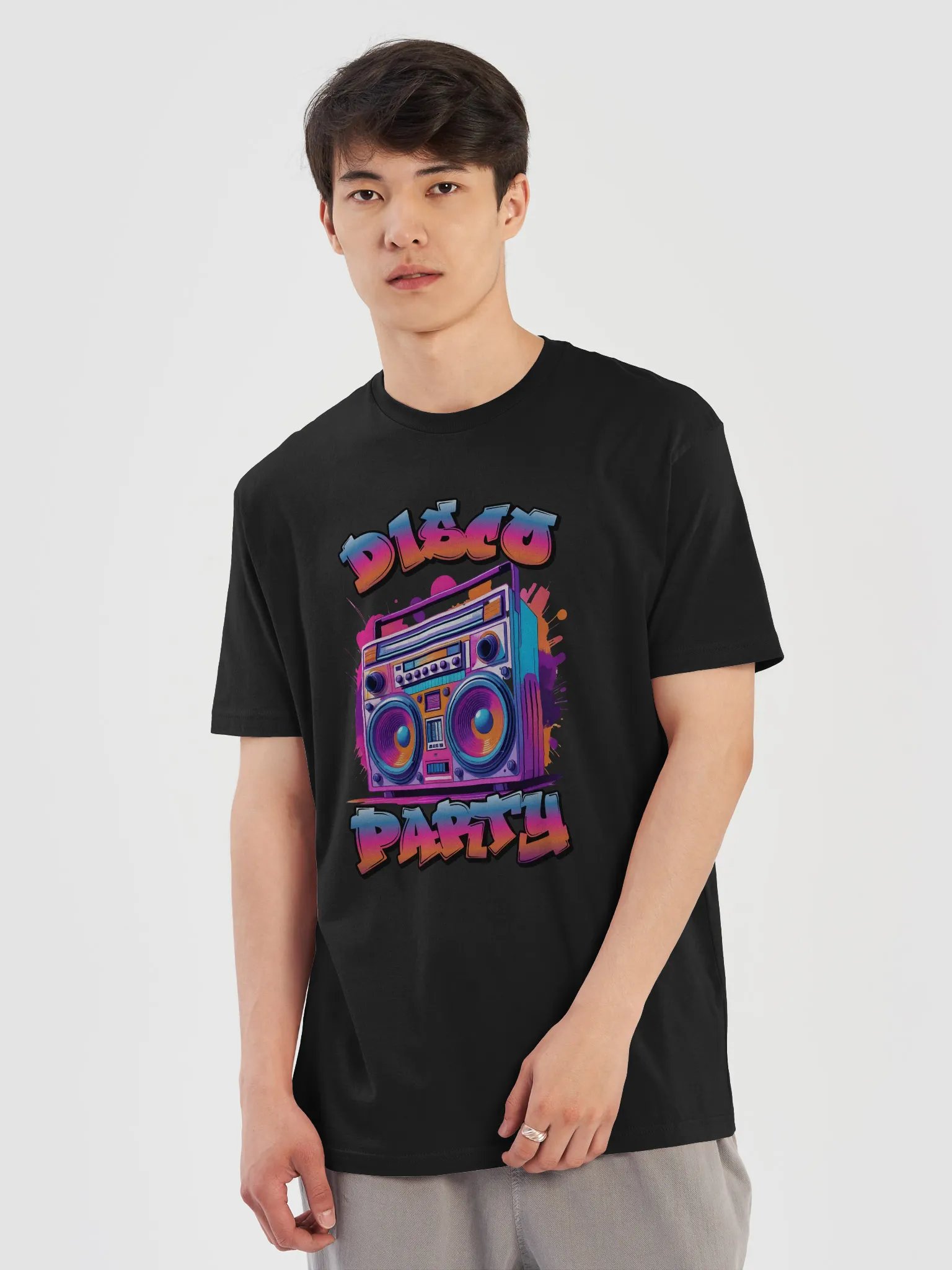 Disco Boombox Vibes T-Shirt product image (5)
