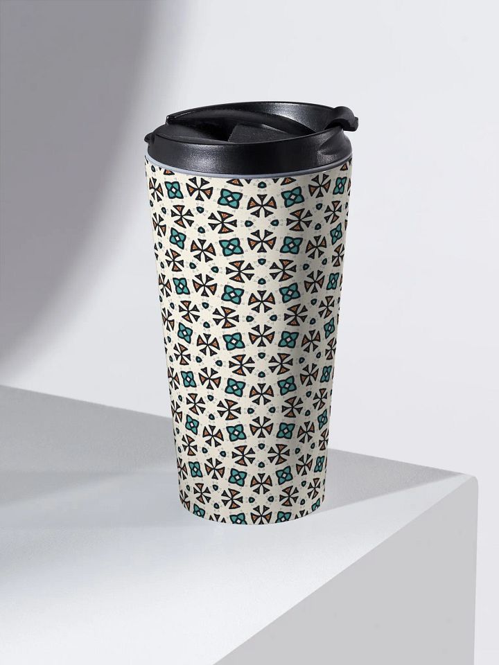 Abstract Florals Travel Mug product image (2)