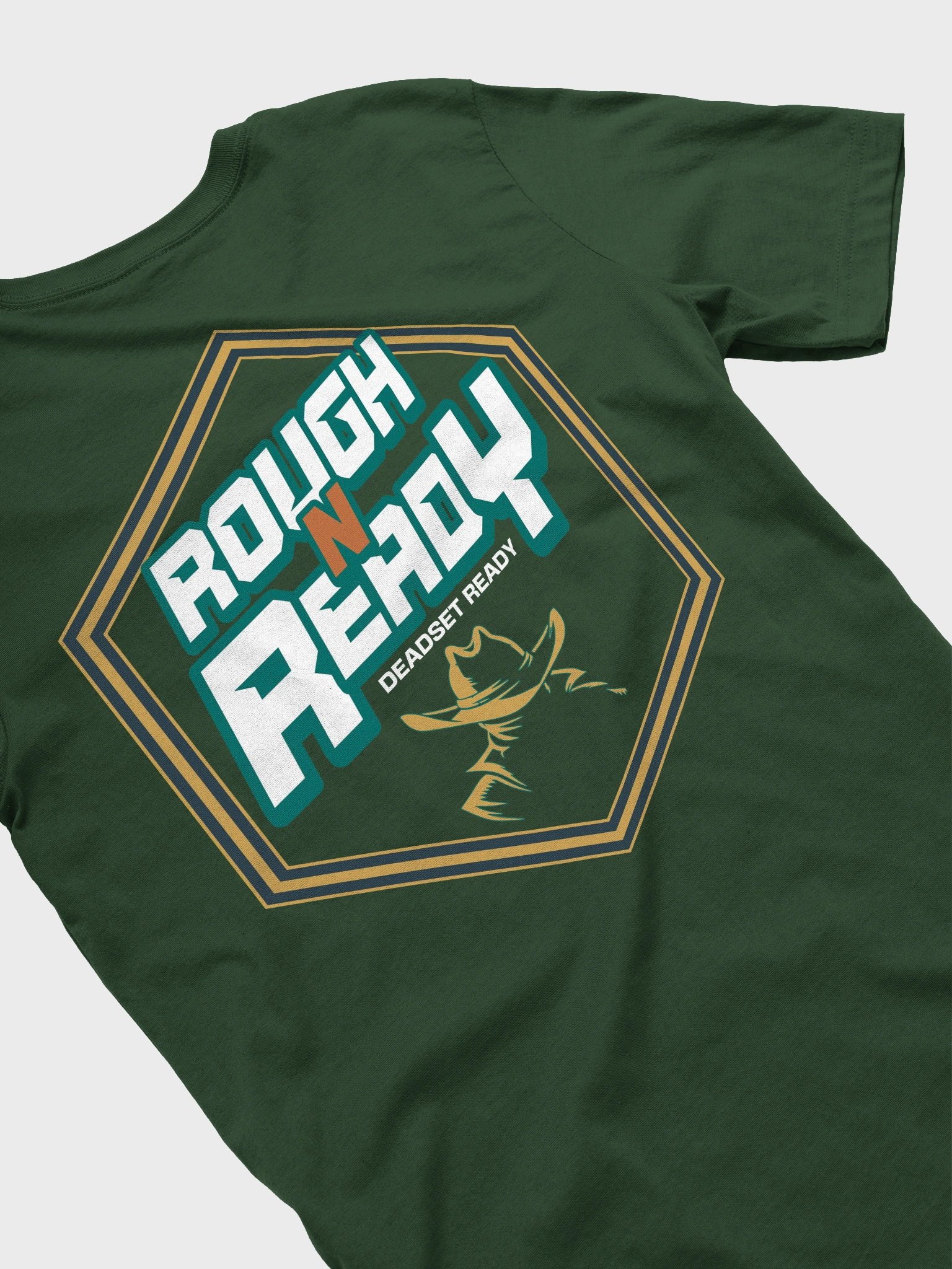 Rough N Ready Cowboy Badge T-Shirt product image (4)