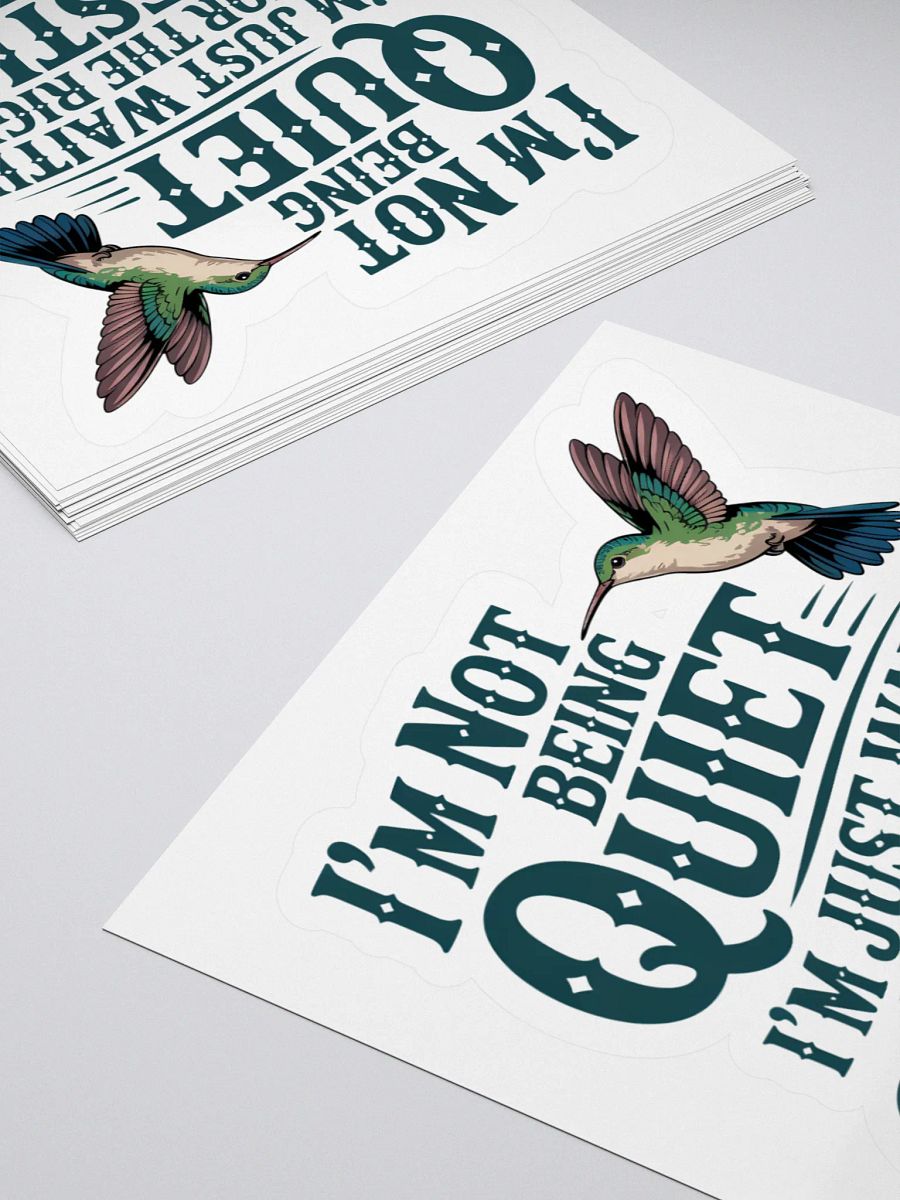 Not Being Quiet Human Design Projector Sticker product image (10)