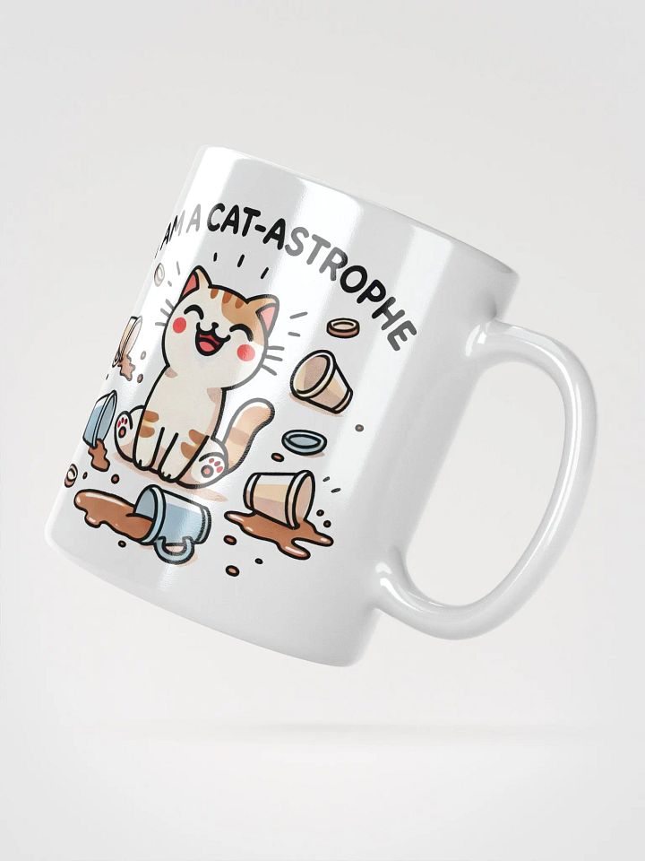 I am a cat-astrophe mug product image (2)