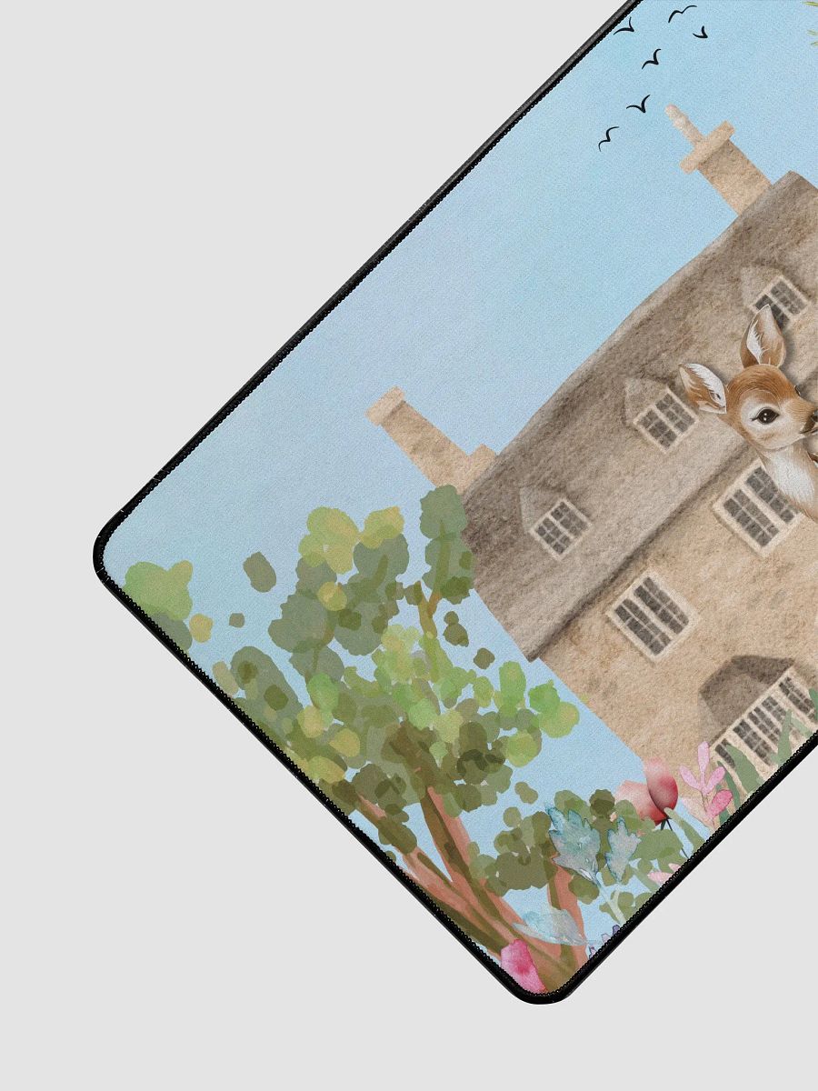 Country house and Deer Desk Mat product image (3)