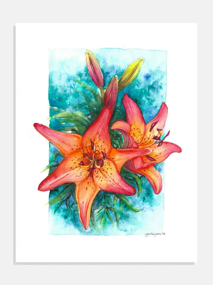Daylilies Giclée Art Print product image (1)