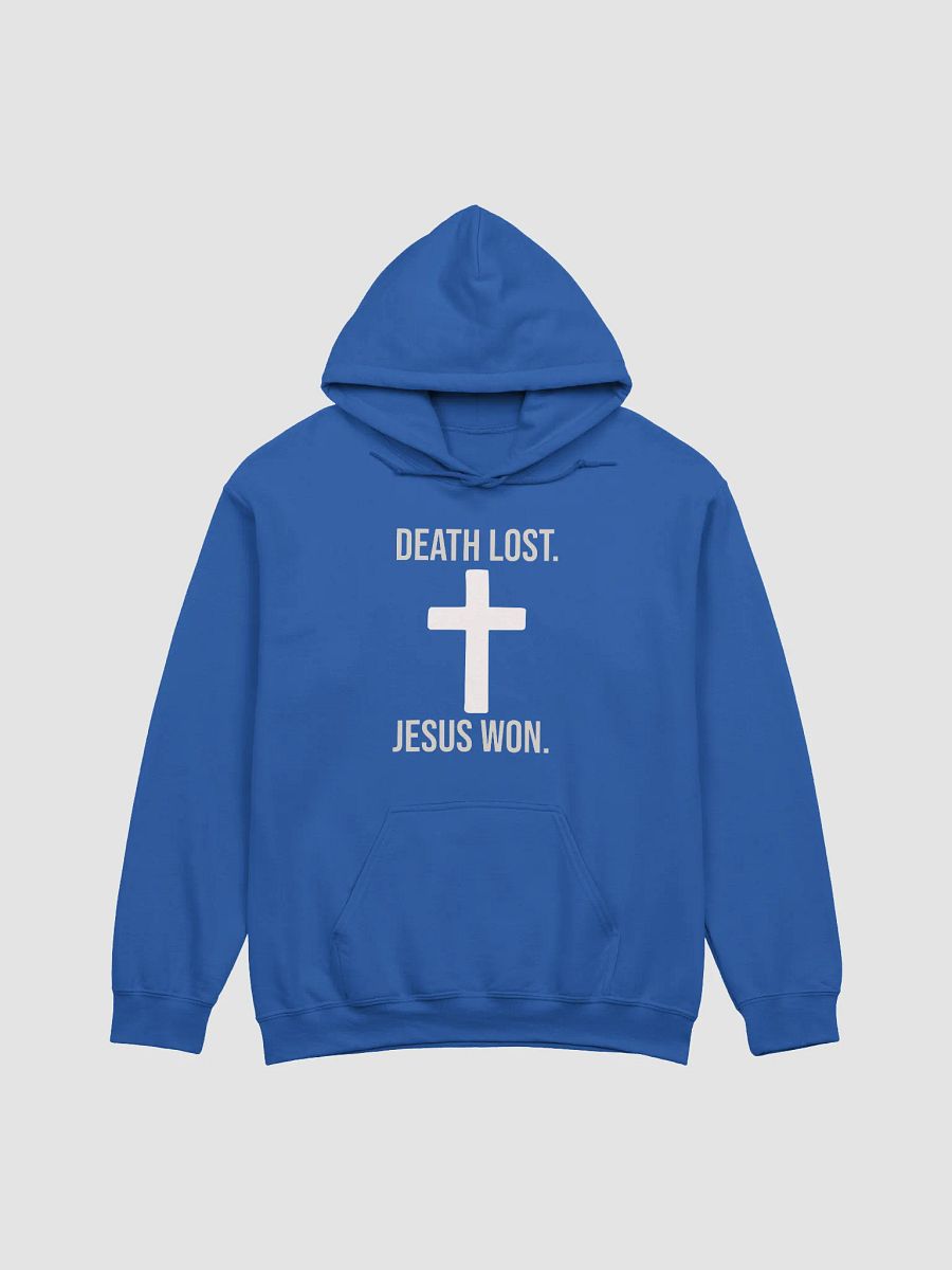 Death Lost, Jesus Won – Victory in Christ Hoodie product image (8)