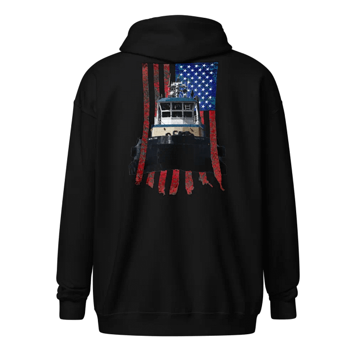 Titan & CE Flage Zip Hoodie product image (1)