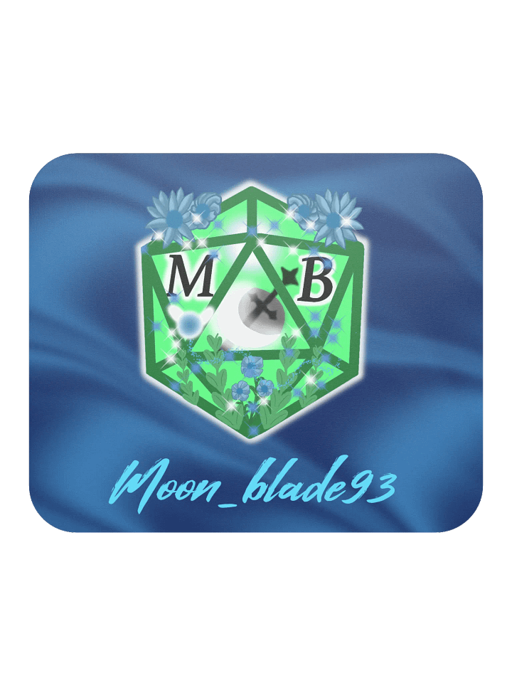 Moonblade- Spring D20 Classic Mouse Pad product image (1)