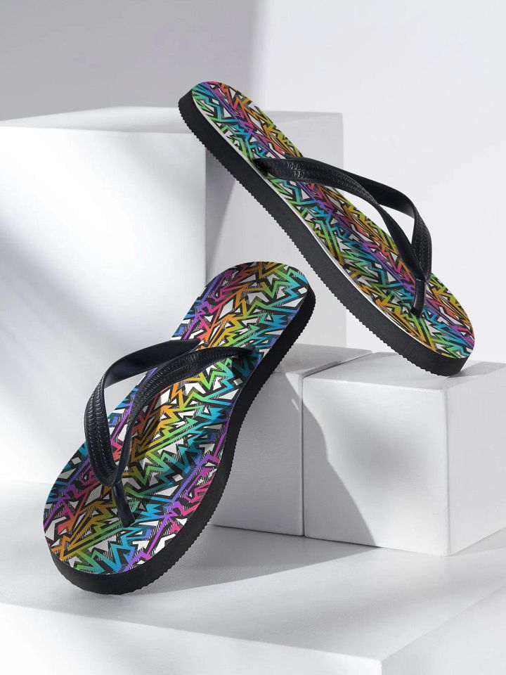 Rainbow Sparkle | Unisex Flip-Flops product image (2)