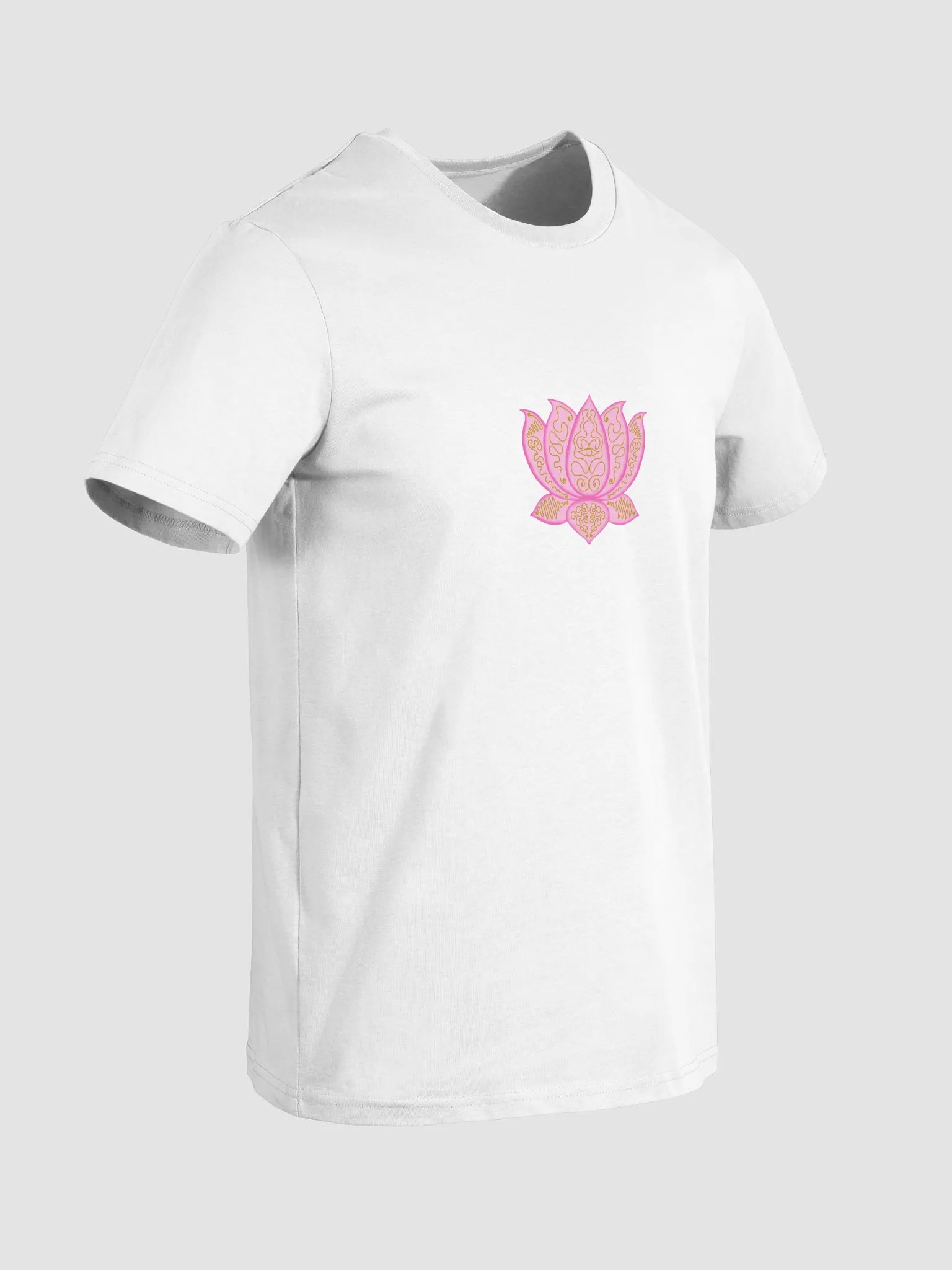 Golden Lotus Organic Tee product image (3)