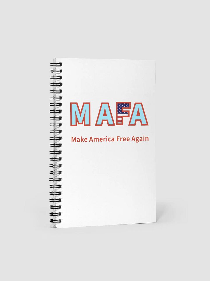 Make America Free Again Spiral Notebook product image (1)