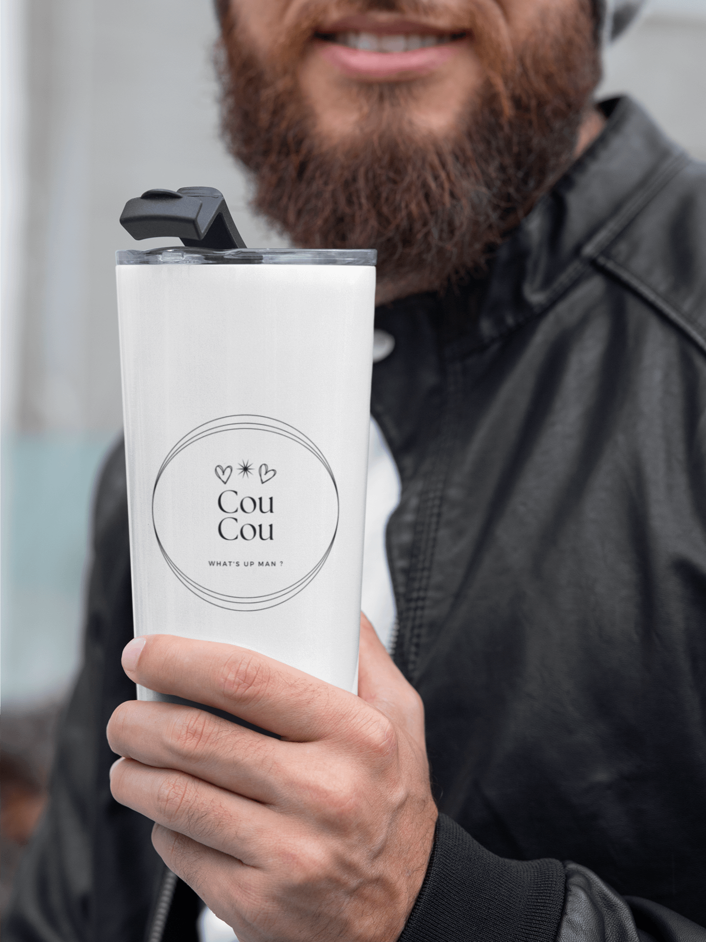 Coucou FRENCH SALUT Stainless Steel Travel Mug product image (1)