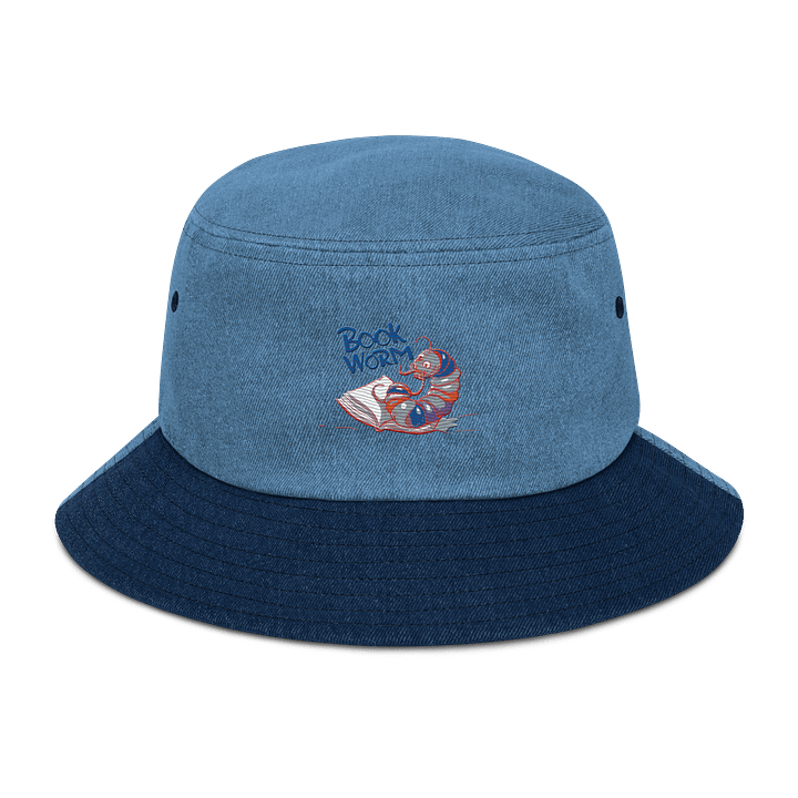 Book Worm Denim Bucket Hat product image (2)