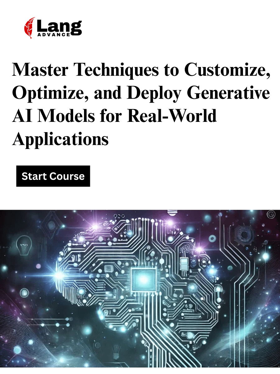 Fine-tuning and Adapting GenAI Models in English product image (1)