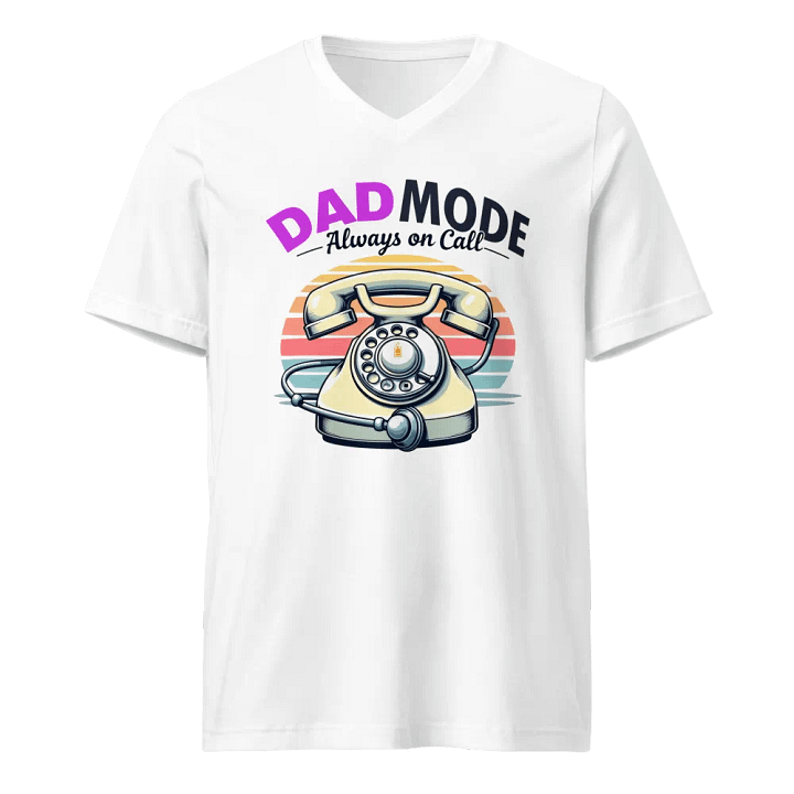 Always on Call Vintage Telephone v-neck Tee product image (1)