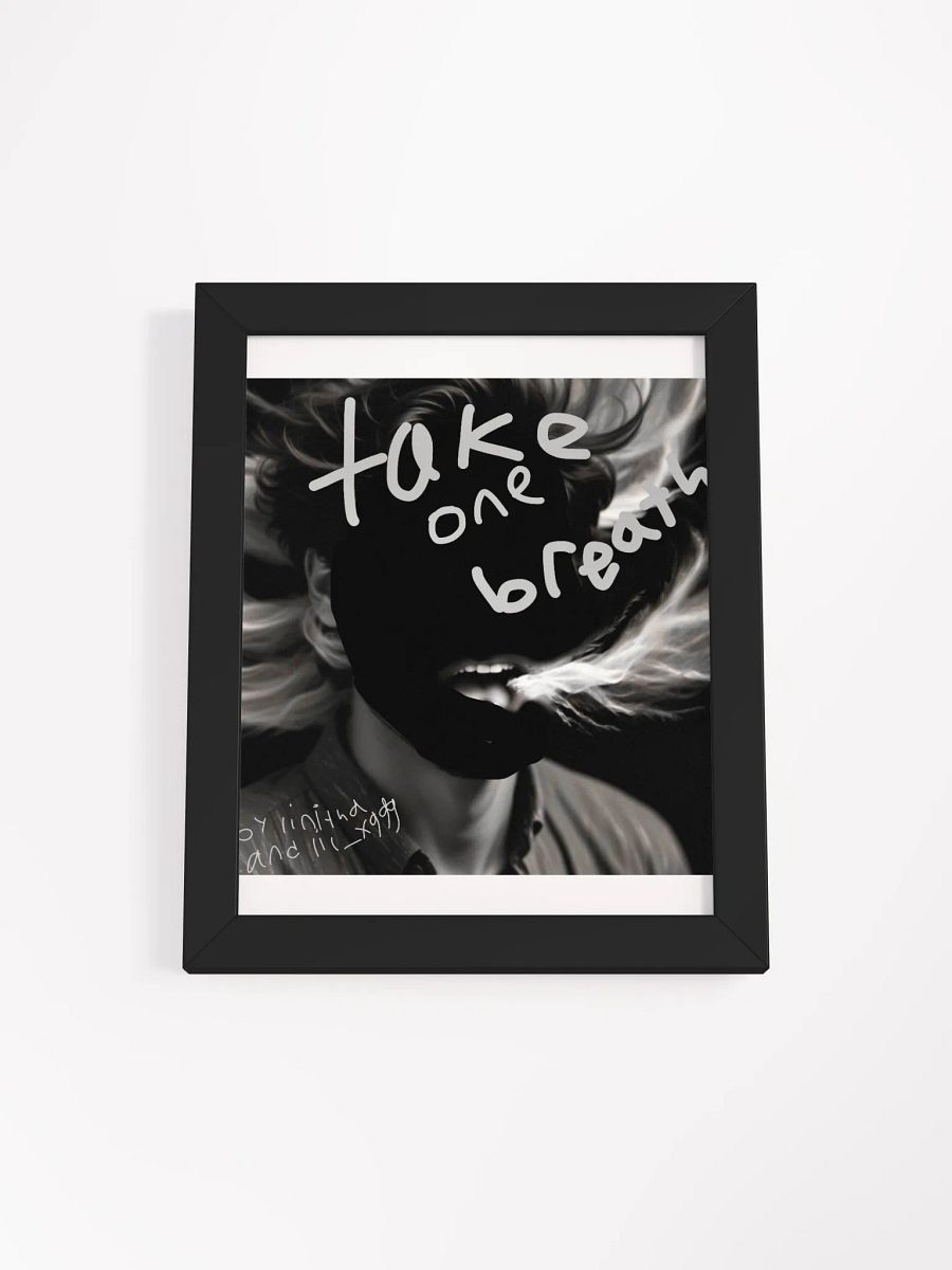 take one breath poster product image (2)