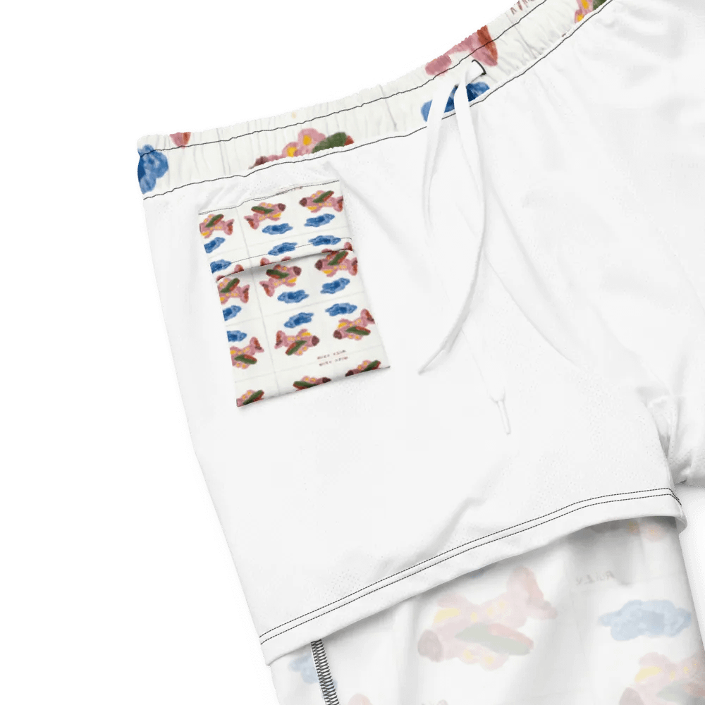 Kid Airplane (All-Over Print Swim Trunks) product image (4)