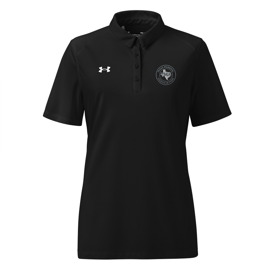 B&W Texas Marshal Association Logo Women's Polo product image (1)