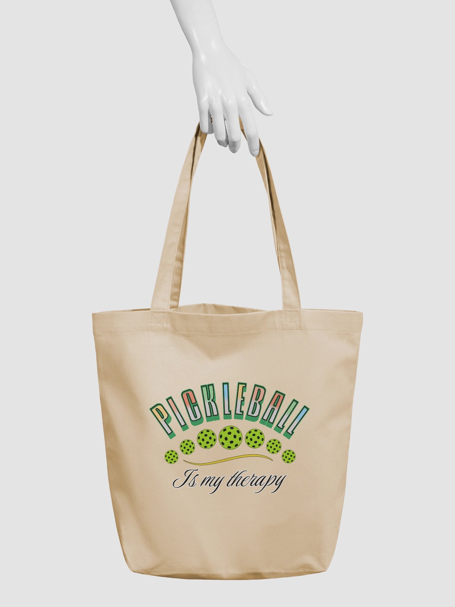 Pickleball Is My Therapy Vibrant Tote product image (3)