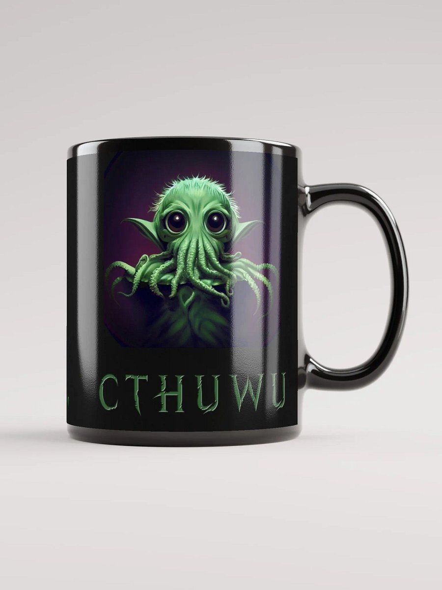 All Black Cthuwu Mug product image (6)