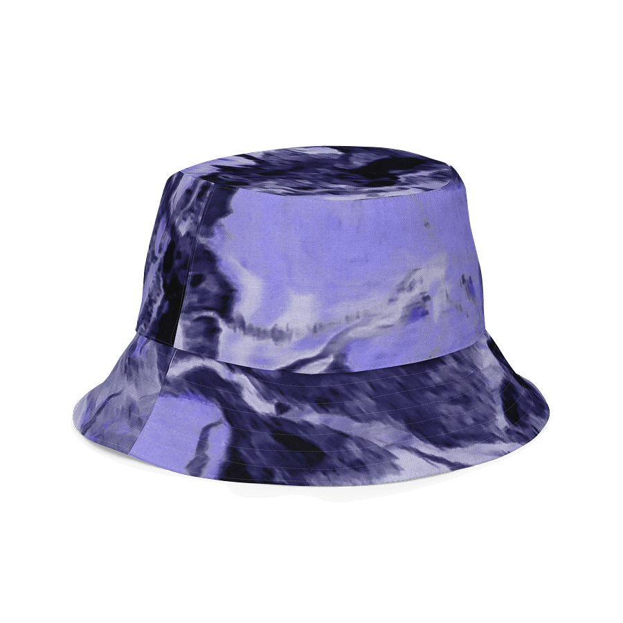 Purple Fluid Art Hat product image (3)