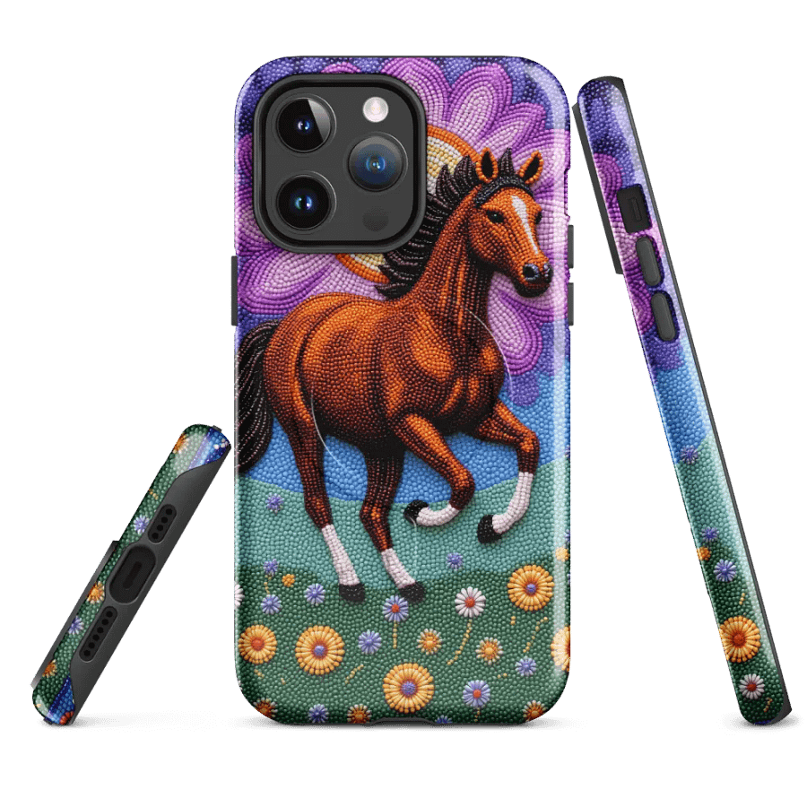 Floral Stallion MagSafe® Tough Case product image (1)