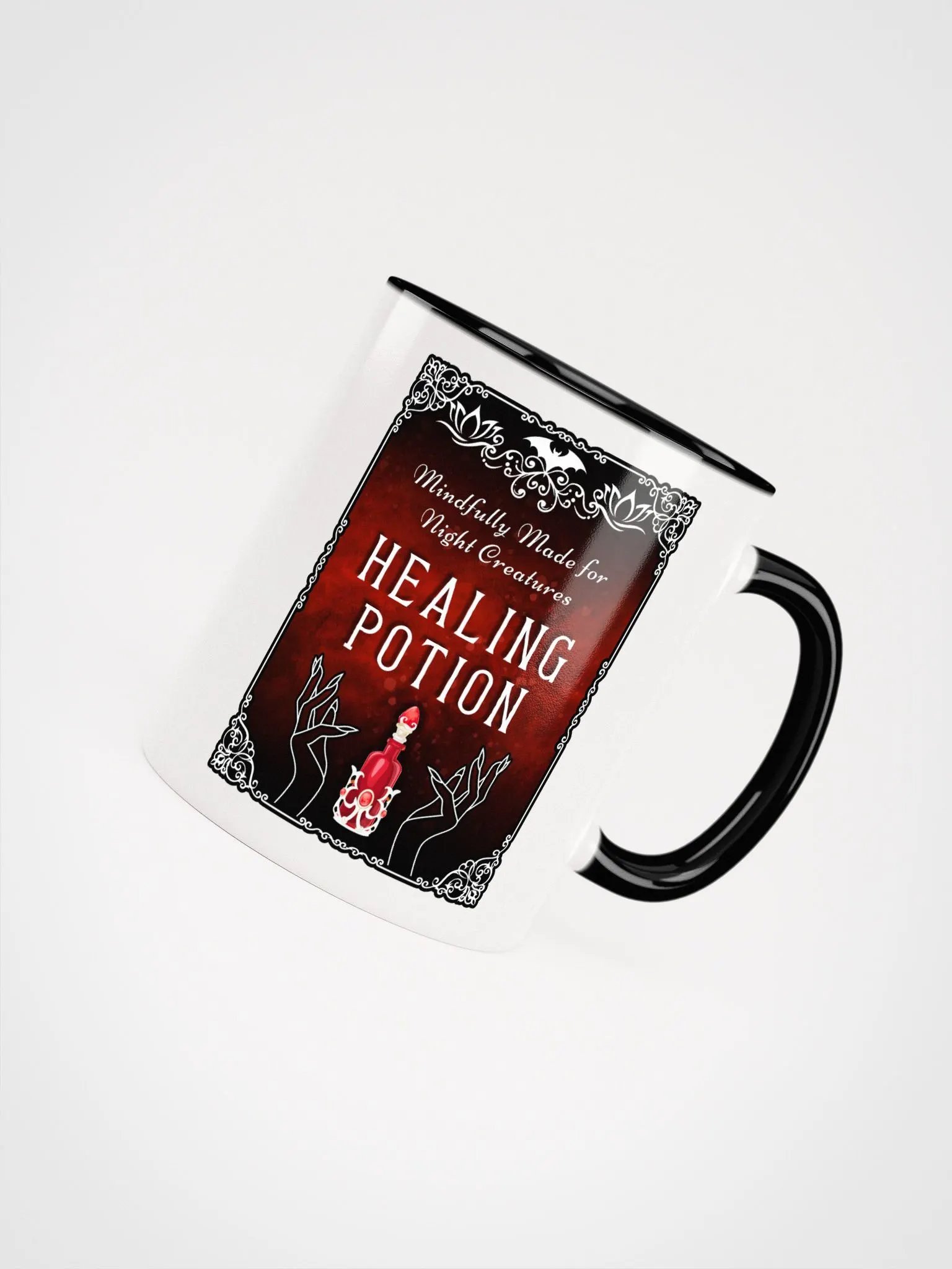 Healing Potion Mug - Available in Red or Black product image (15)