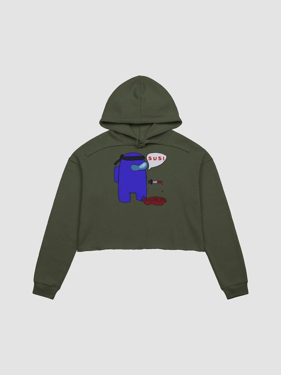 SUS Fleece Crop Hoodie product image (4)