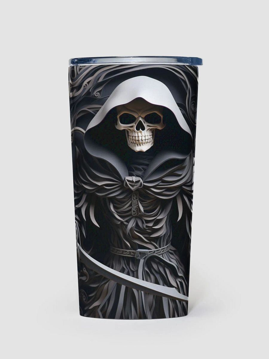 3D Grim Reaper Stainless Steel Mug – 20oz product image (1)