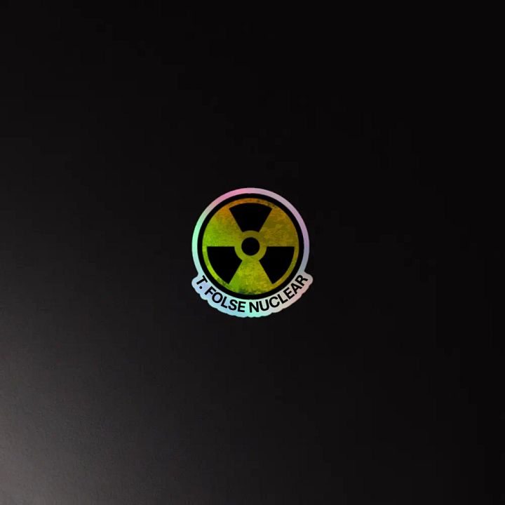 Classic T. Folse Nuclear Holo Sticker product image (4)