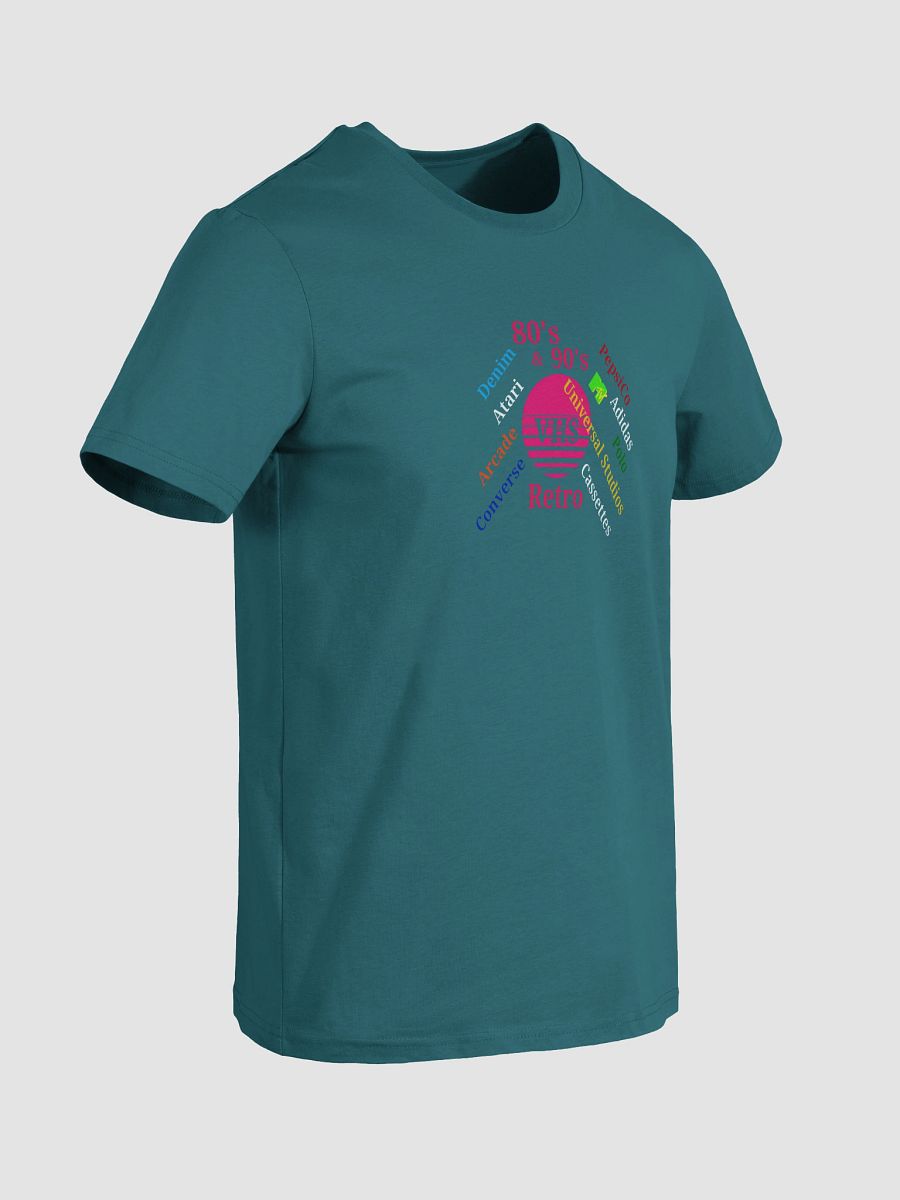 Retro VHS Nostalgia Organic Tee product image (4)
