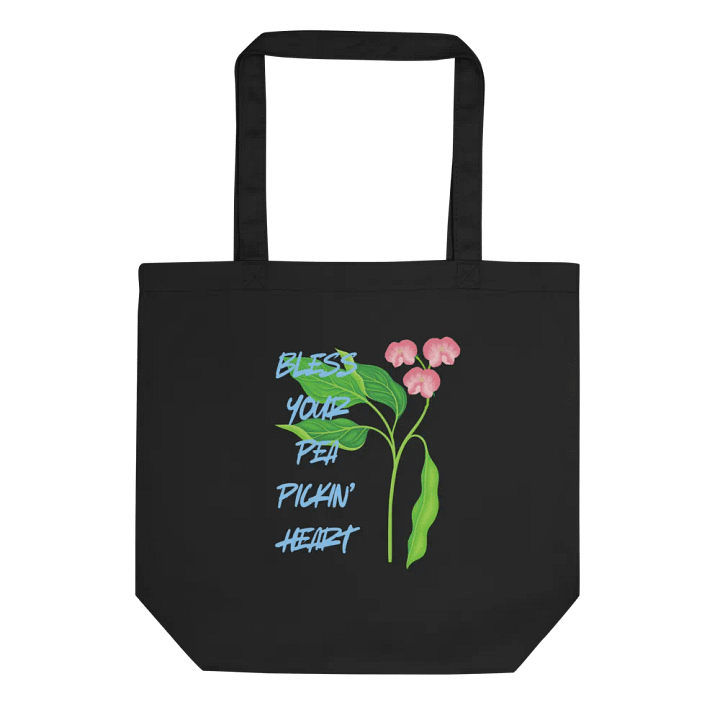 Bless Your Pea Pickin' Heart Tote Bag product image (1)