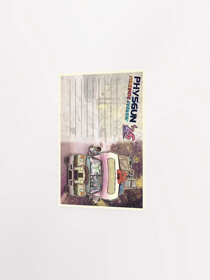 Physgun Fireside Denver 2025 LAN Poster - Postcard Version product image (2)