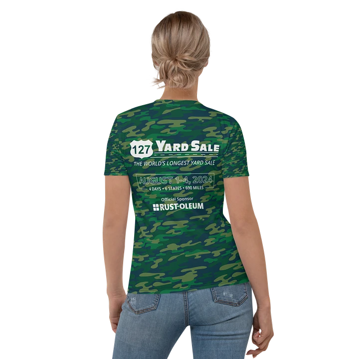 127 Yard Sale (2024) All-Over Camo Print Women's Crew Neck T-Shirt product image (2)