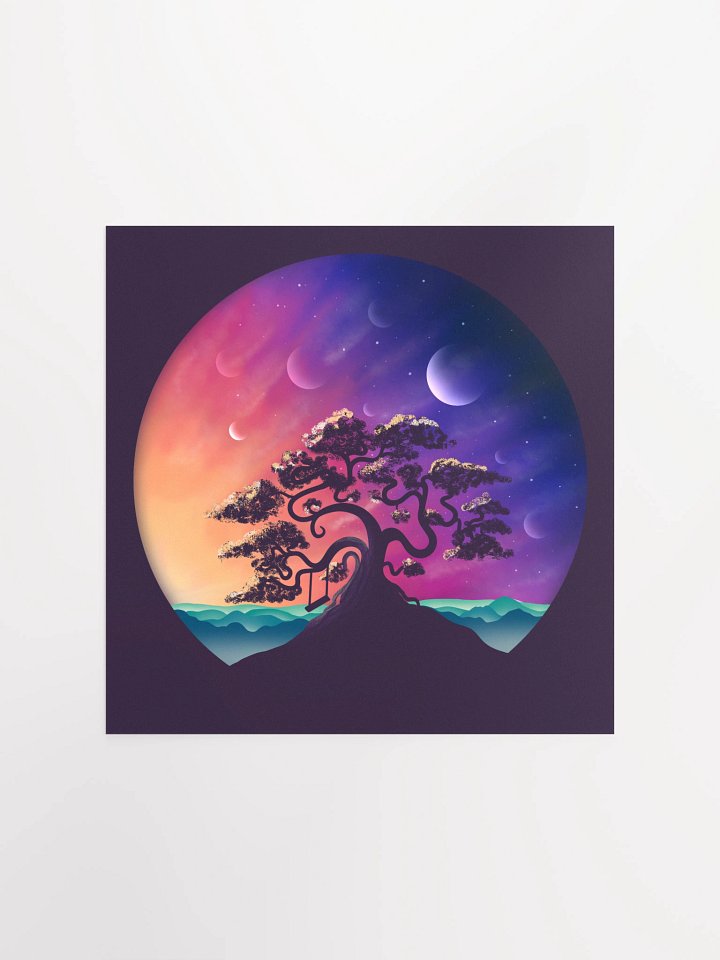 Mystical Moonscape Poster product image (1)