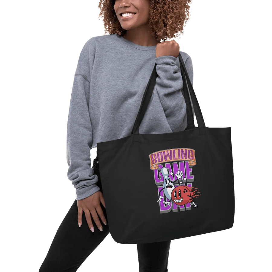 Game Day Bowling Flaming Fun Tote Bag product image (3)