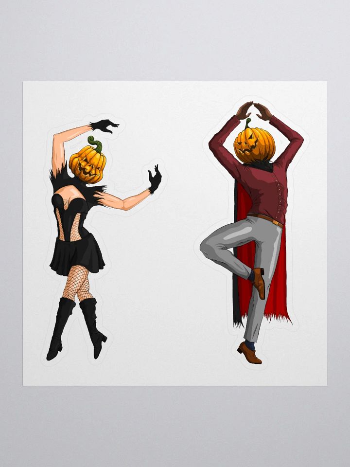 Pumpkin Village People Stickers CA product image (1)