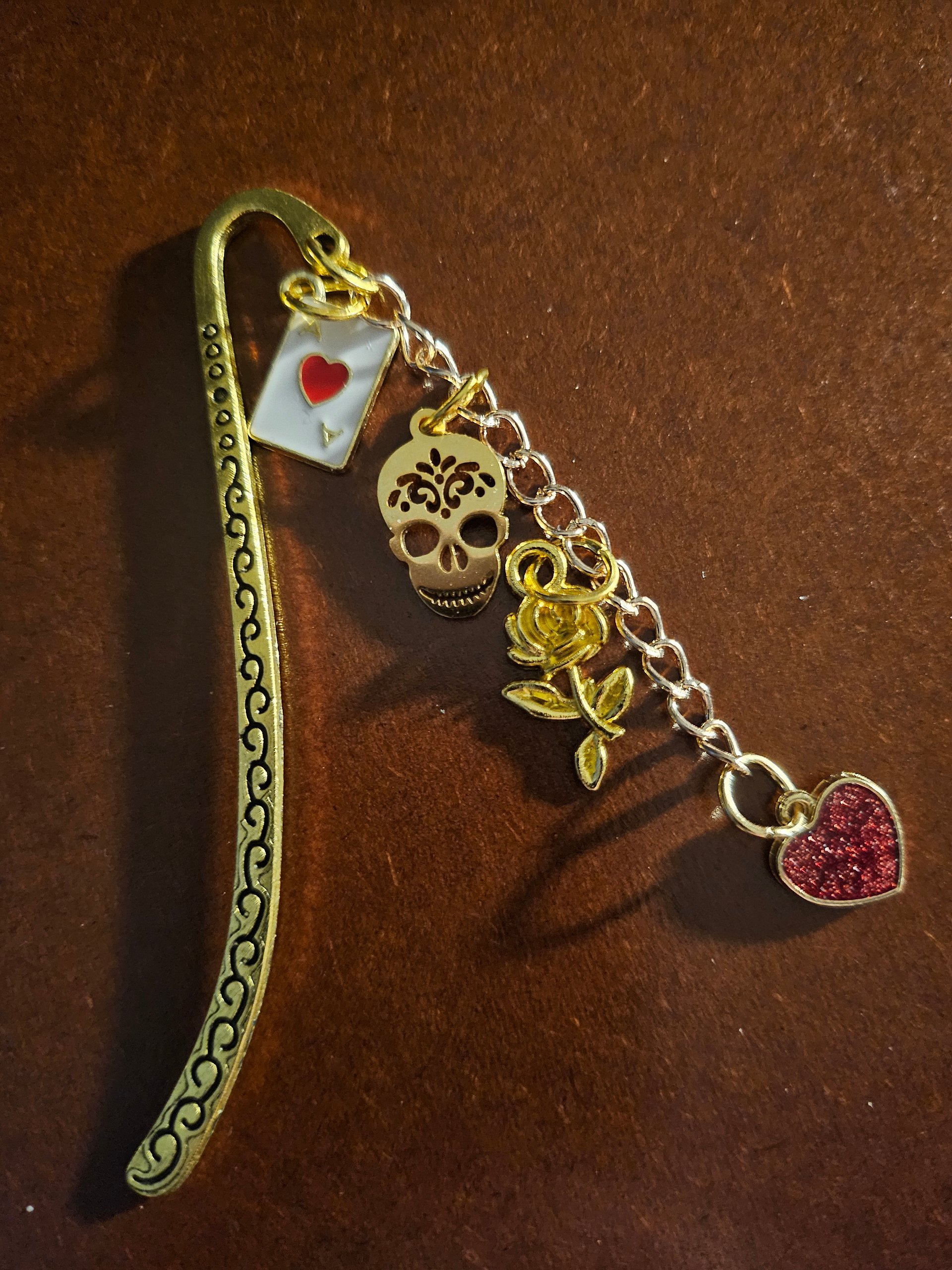 Handmade Metal Hook Charm Bookmark product image (6)