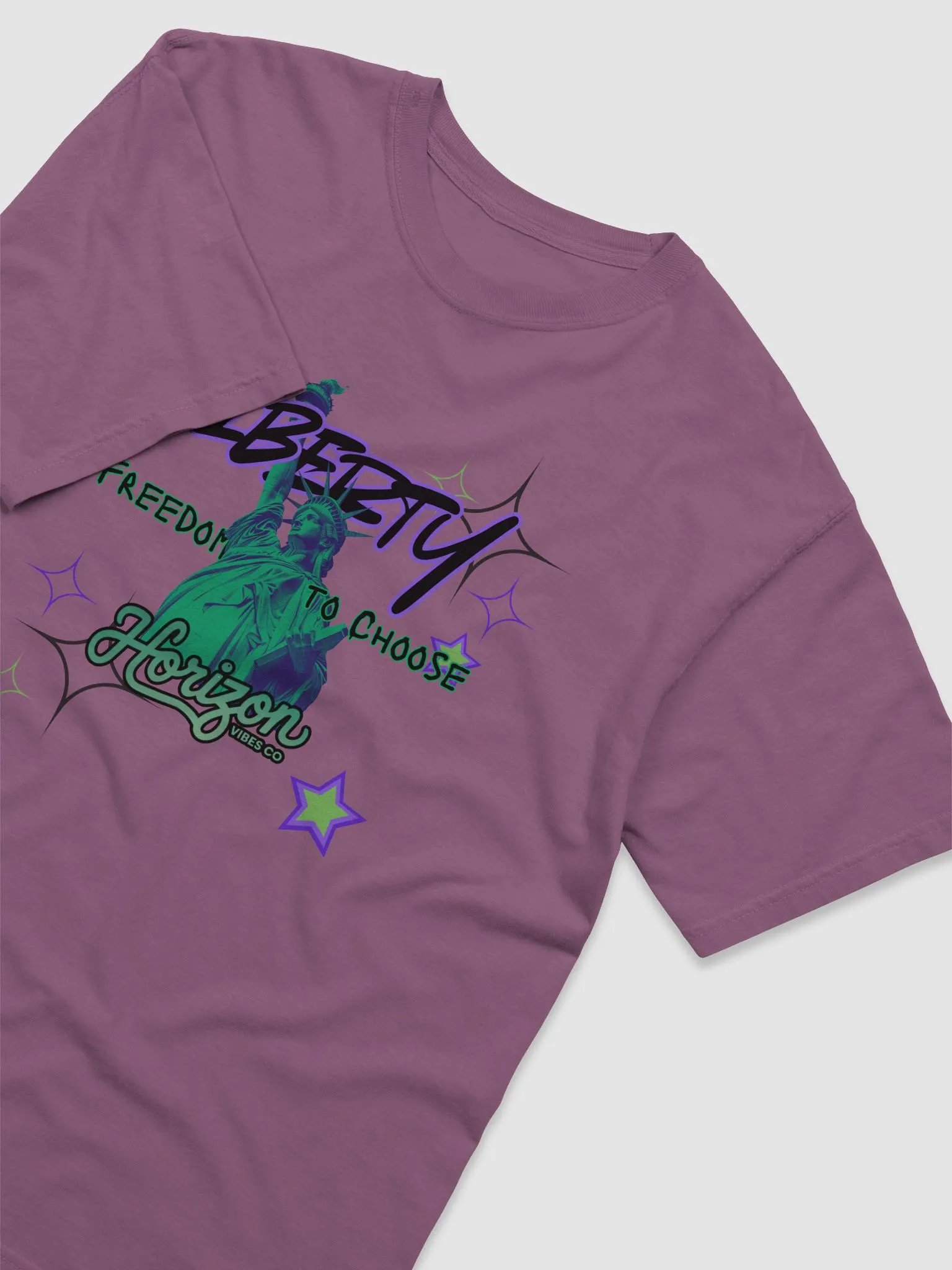 Neon Liberty Freedom T-Shirt product image (15)