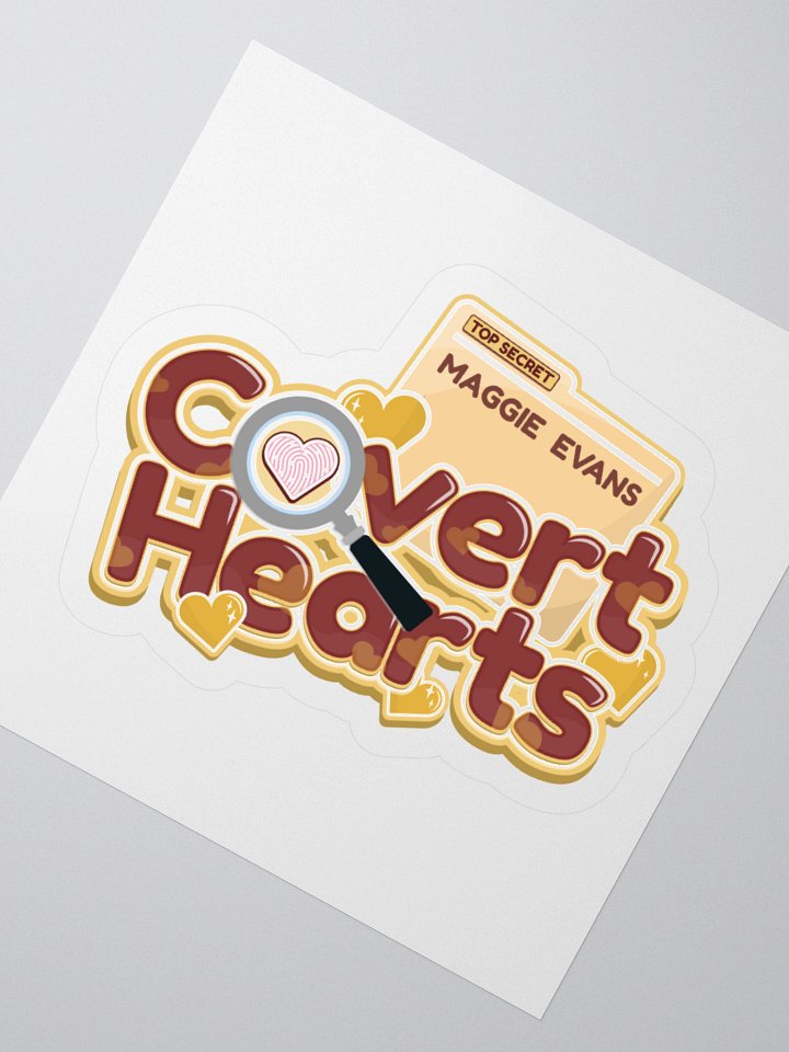 Covert Hearts Logo Sticker product image (3)